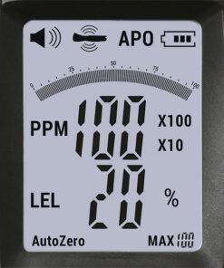 explosimetro bg40 pantalla