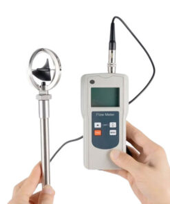 Medidor de flujo canal abierto rio portatil helice