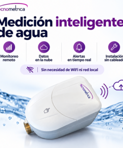 medidor de agua ultrasonico iot con monitoreo en la nube