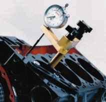 medicion con calibrador en motor