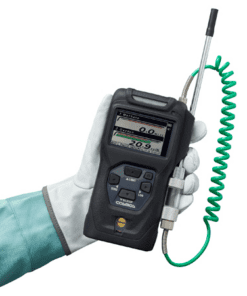 Detector portatil de gases combustibles XP 3360II mano