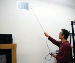 medicion ventila anemometro kanomax