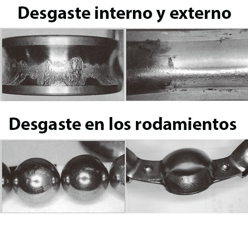 Desgaste baleros rodamientos