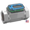 medidor turbina industrial flomec serie g2 acero inoxidable roscado