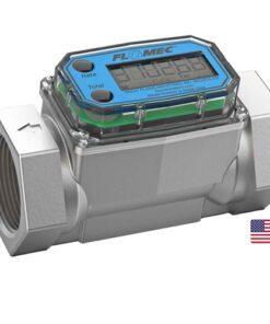 medidor turbina industrial flomec serie g2 acero inoxidable roscado